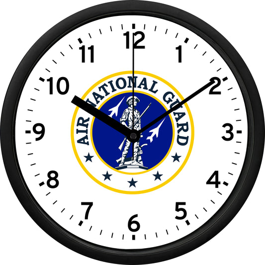 US Air National Guard Wall Clock