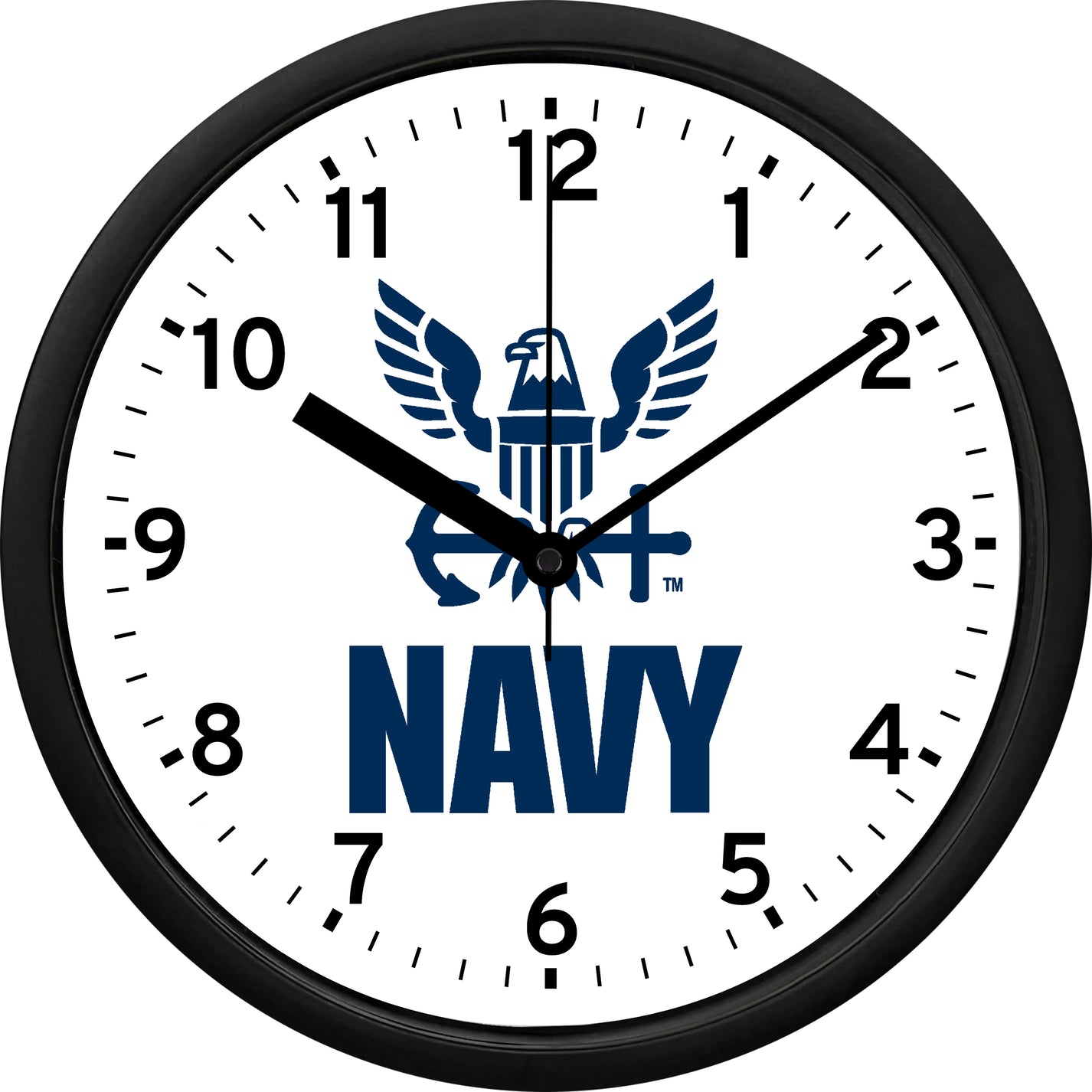US Navy Wall Clock Version 2 Heartland Diecast & Promotions, LLC