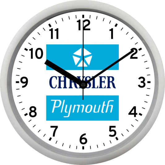 Chrysler Plymouth Wall Clock