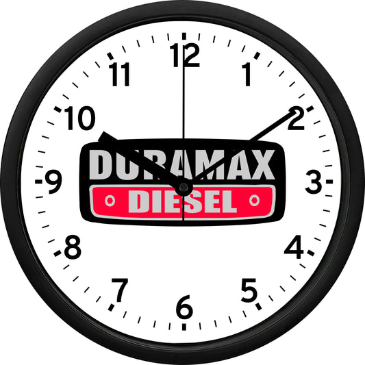 Duramax Diesel Engines Wall Clock