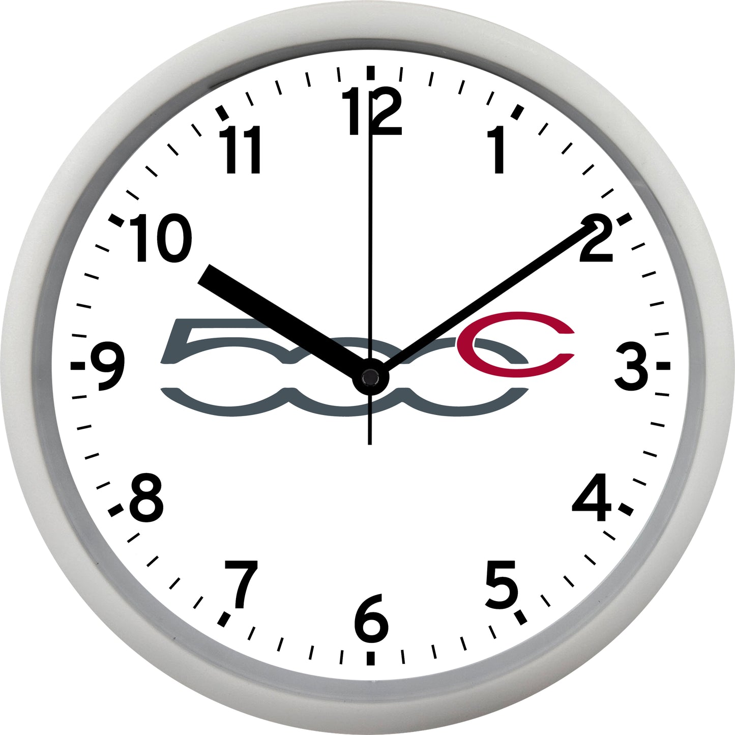 Fiat 500C Convertible Wall Clock