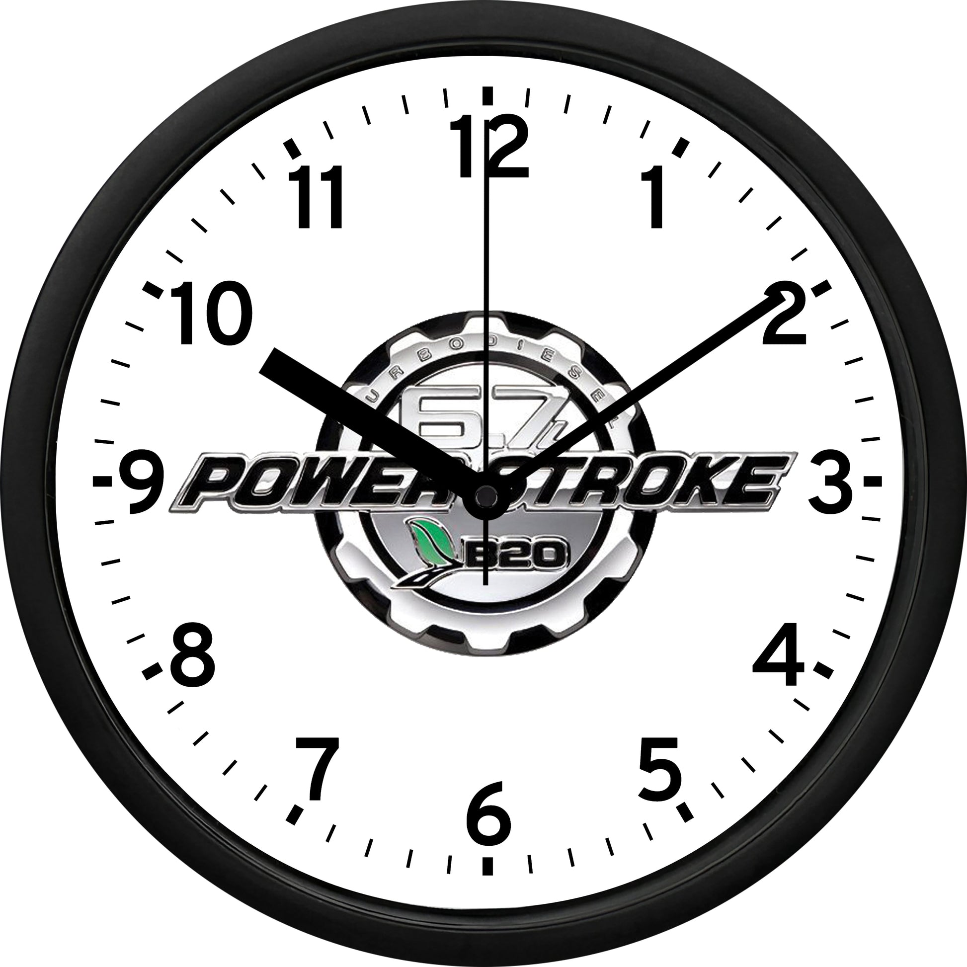 Ford Powerstroke Diesel Engines Wall Clock