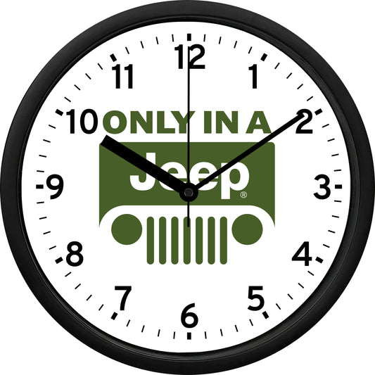 Jeep Wall Clock