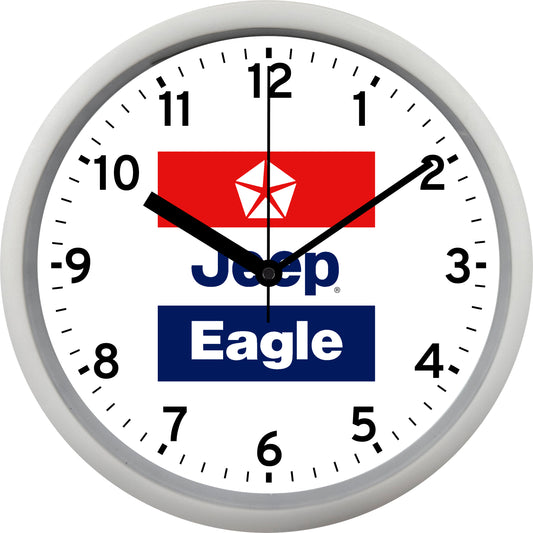 Jeep & Eagle Wall Clock