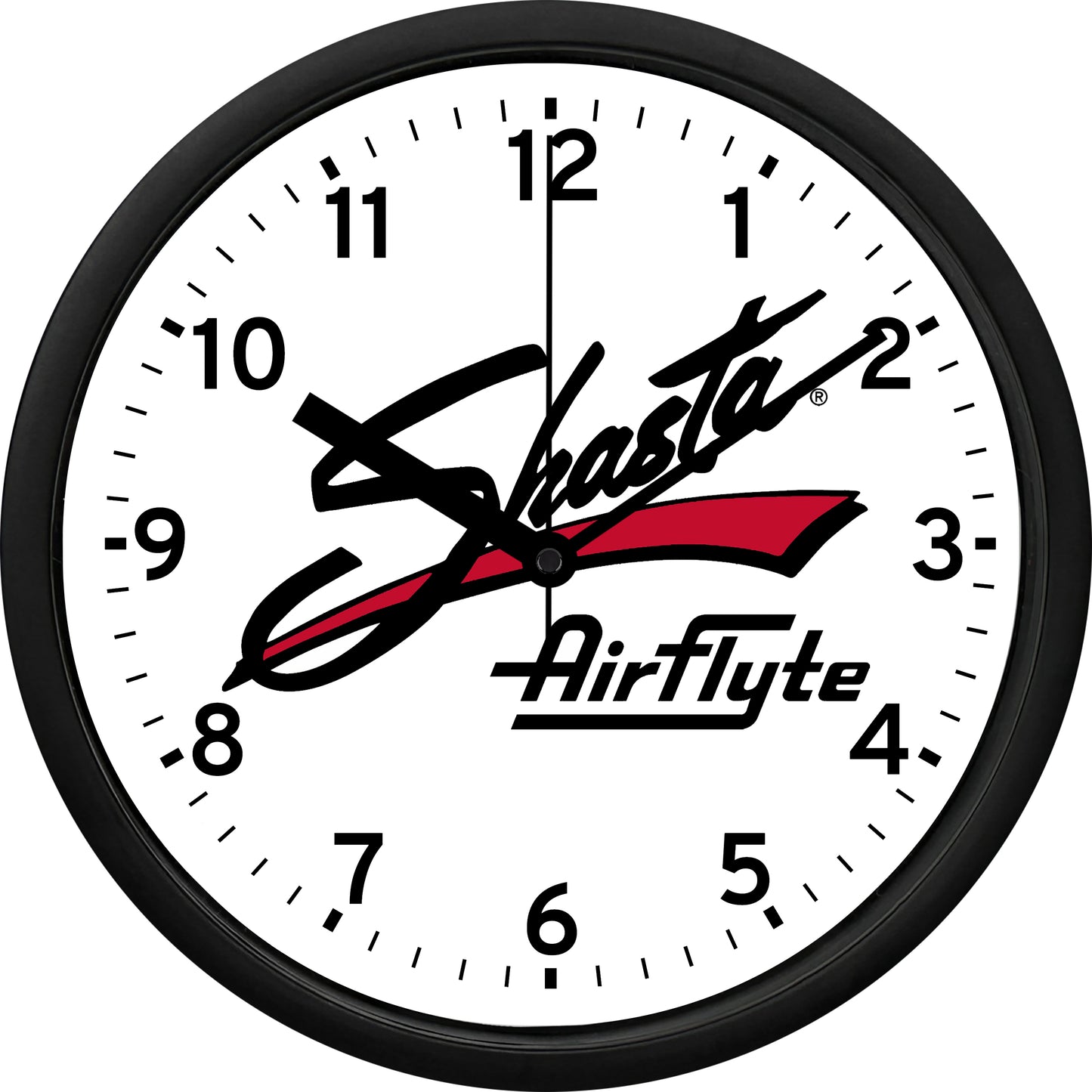 Shasta Airflyte Travel Trailers Wall Clock