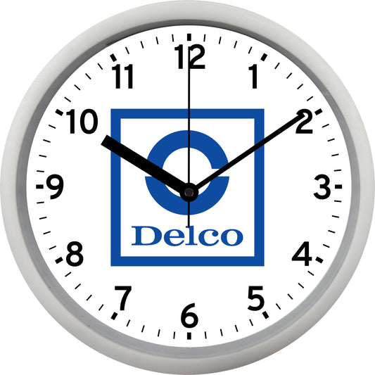 Delco Auto Parts Wall Clock