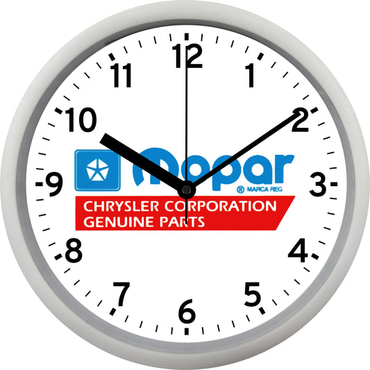 Mopar Auto Parts Wall Clock