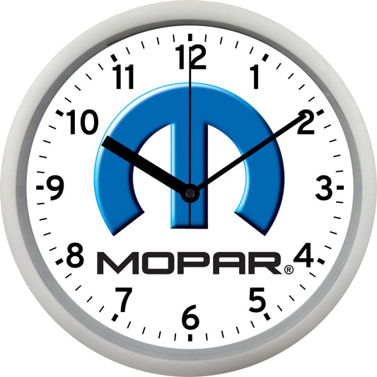 Mopar Auto Parts Wall Clock