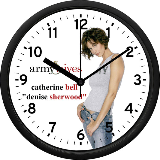 Catherine Bell "Army Wives" Wall Clock