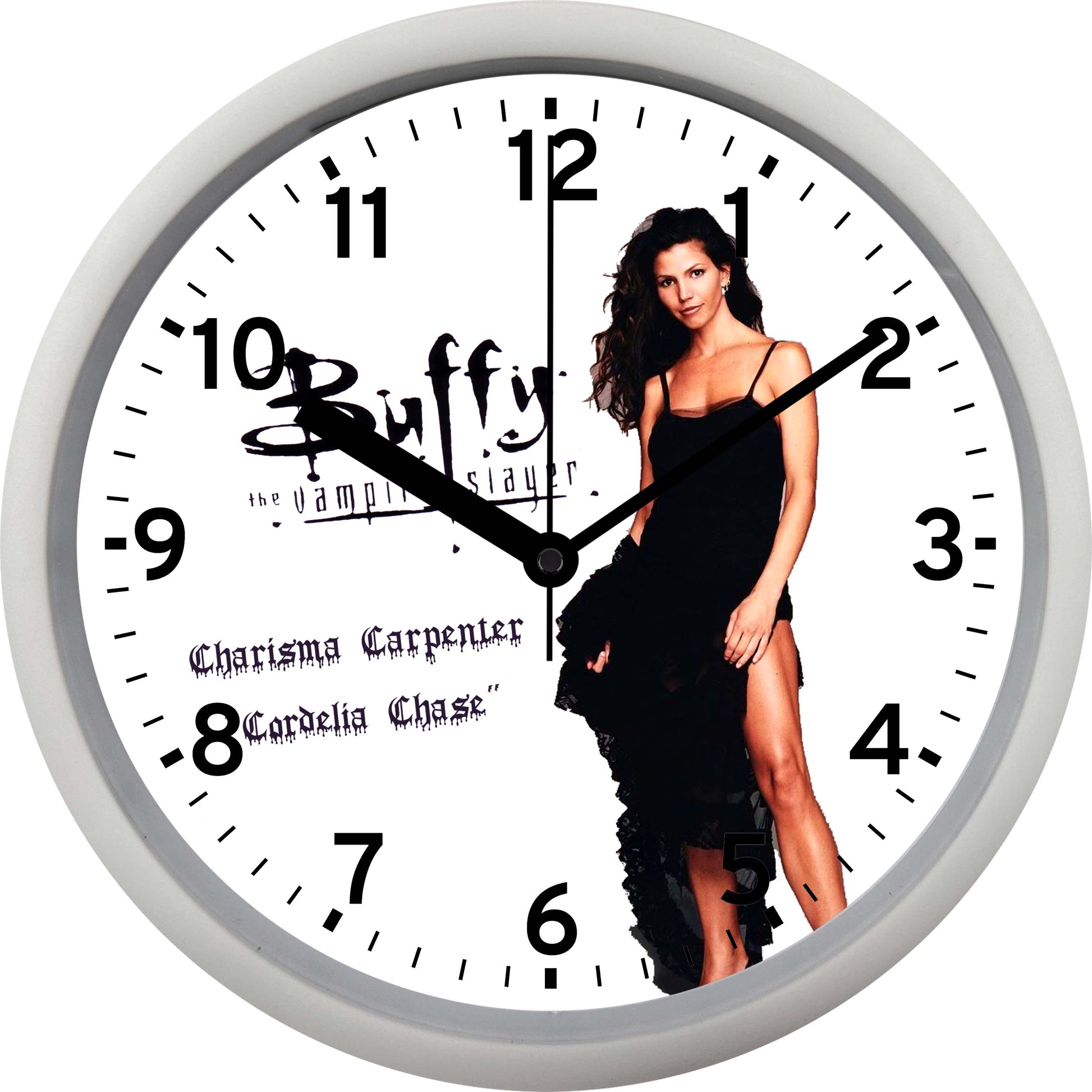 Charisma Carpenter "Buffy the Vampire Slayer" Wall Clock