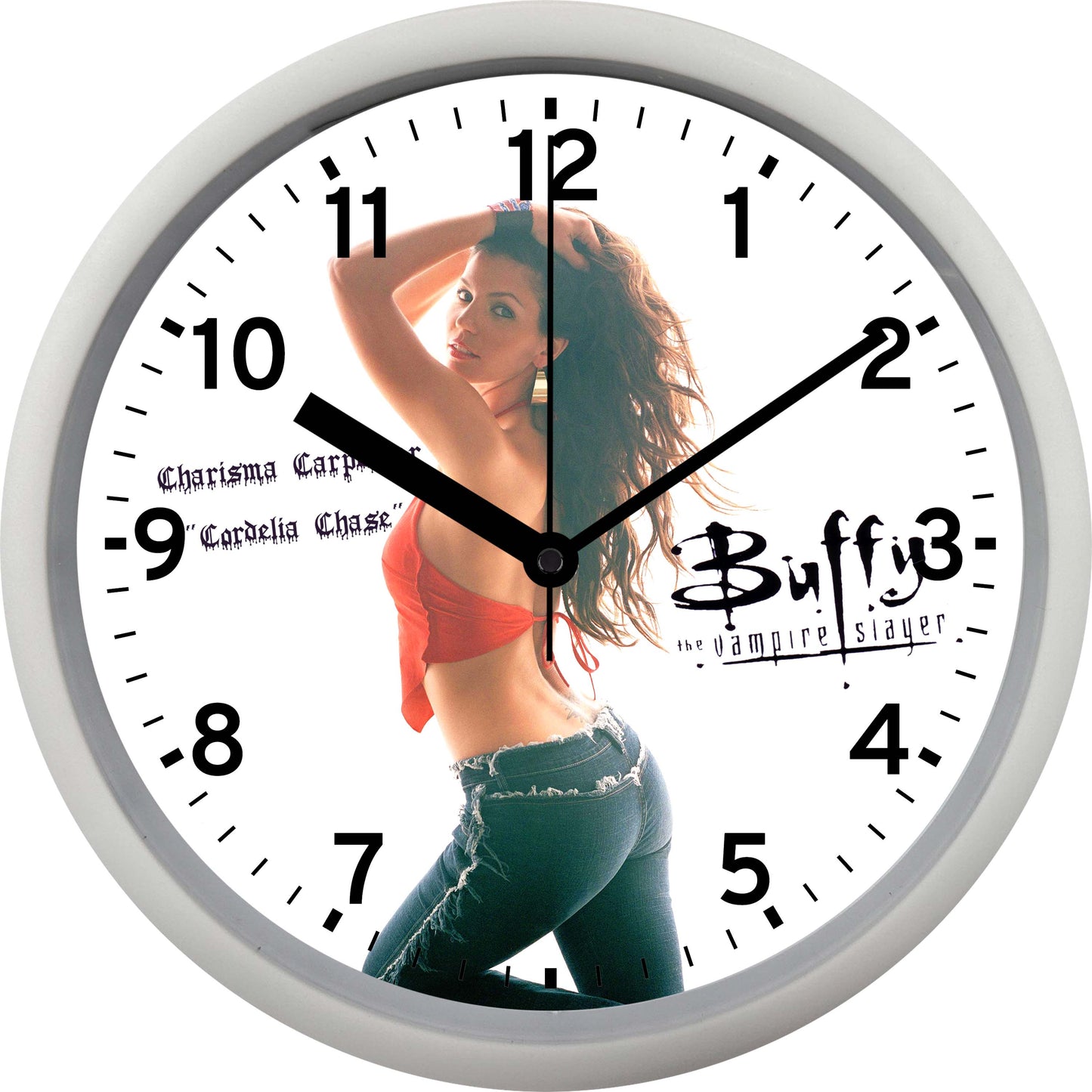 Charisma Carpenter "Buffy the Vampire Slayer" Wall Clock