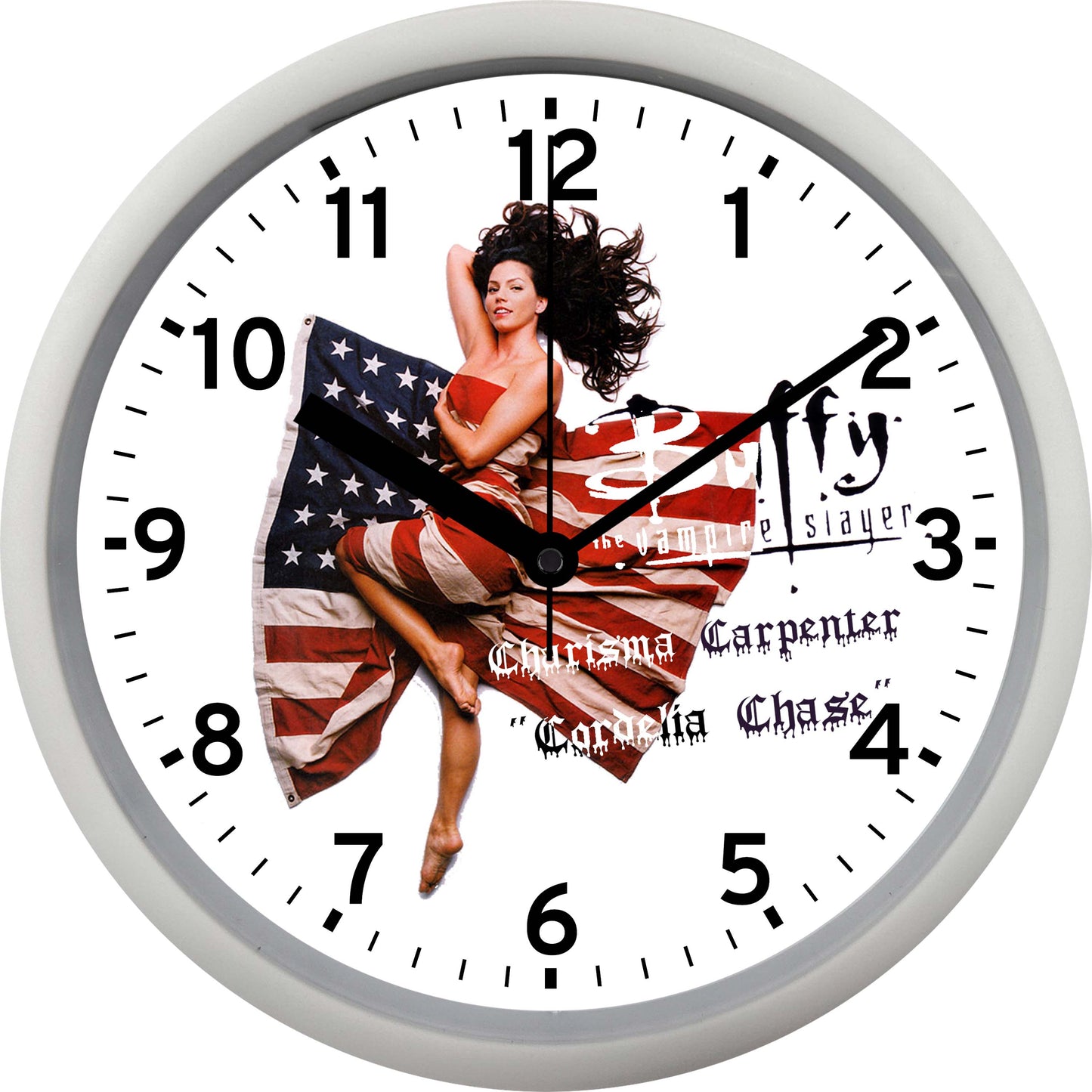 Charisma Carpenter "Buffy the Vampire Slayer" Wall Clock