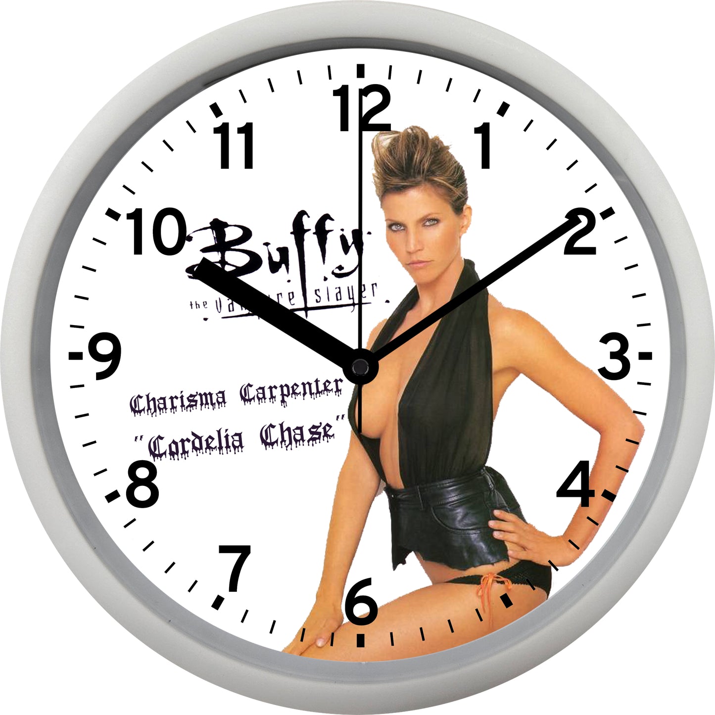 Charisma Carpenter "Buffy the Vampire Slayer" Wall Clock