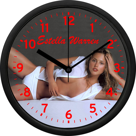 Estella Warren Wall Clock