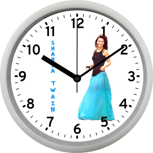 Shania Twain Wall Clock