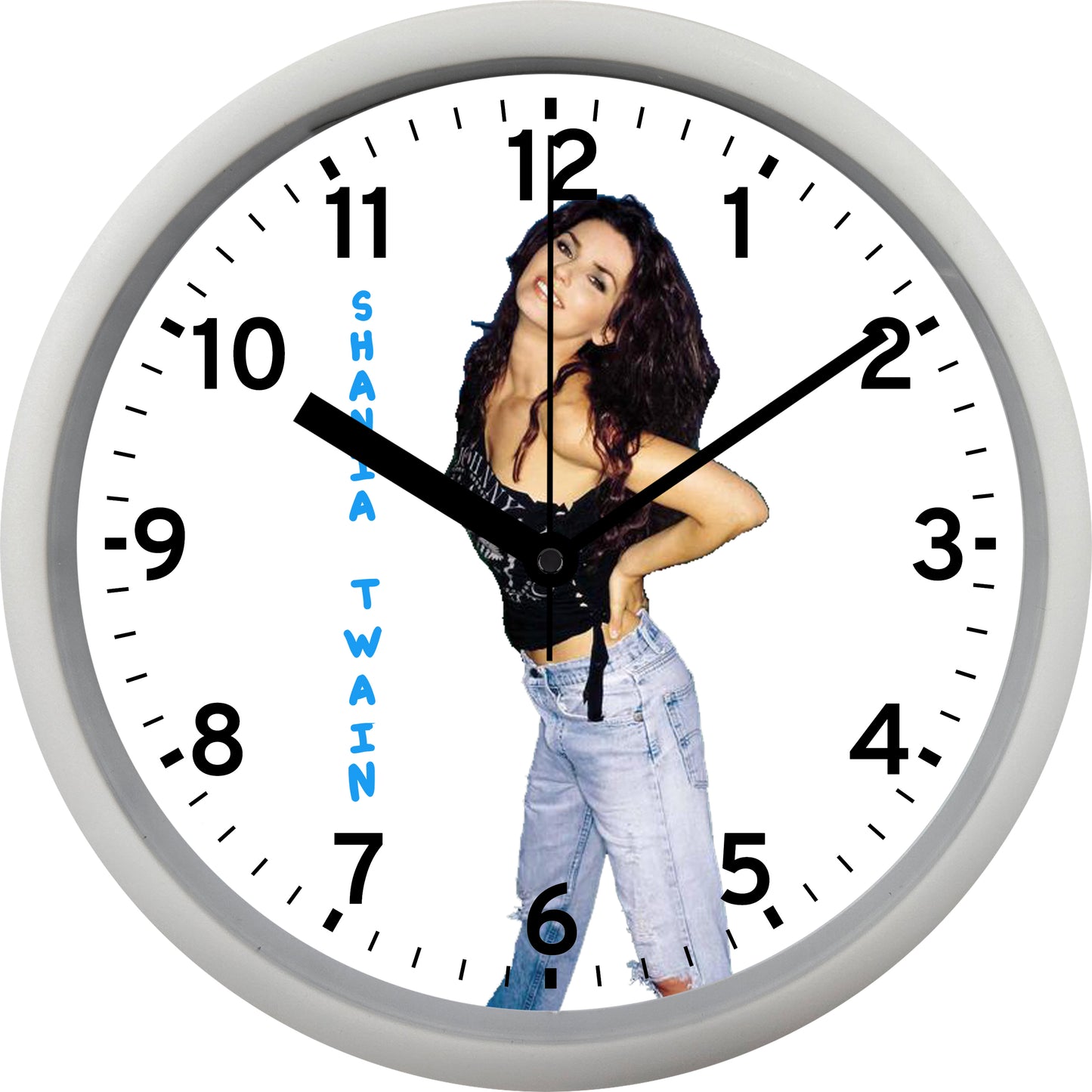 Shania Twain Wall Clock