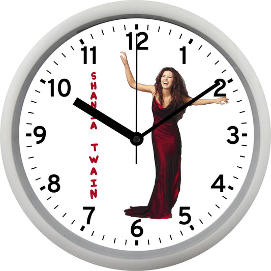 Shania Twain Wall Clock