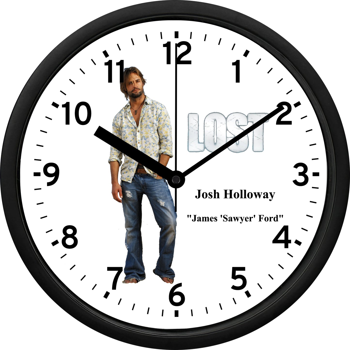 Josh Holloway "Lost" Wall Clock