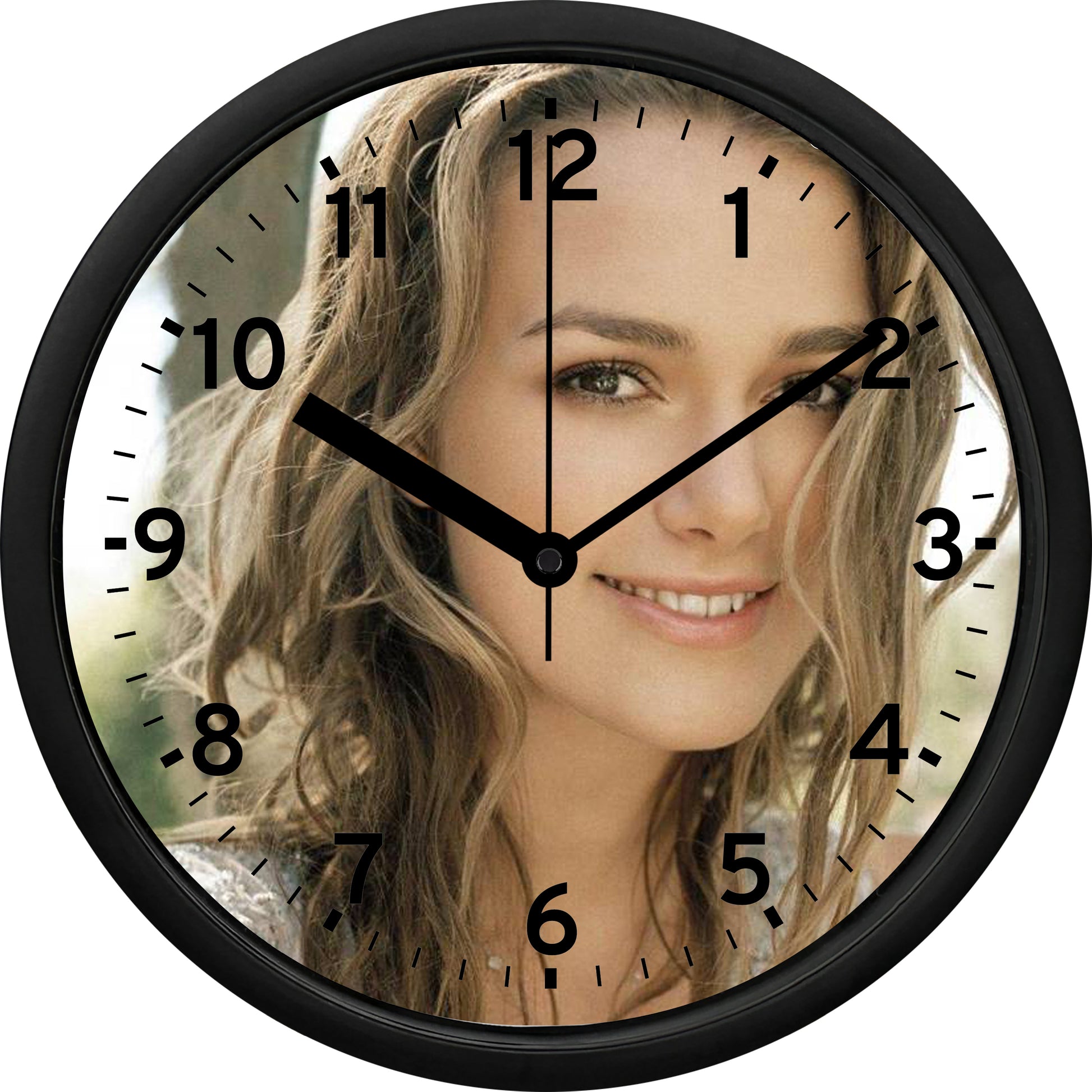 Keira Knightley Wall Clock