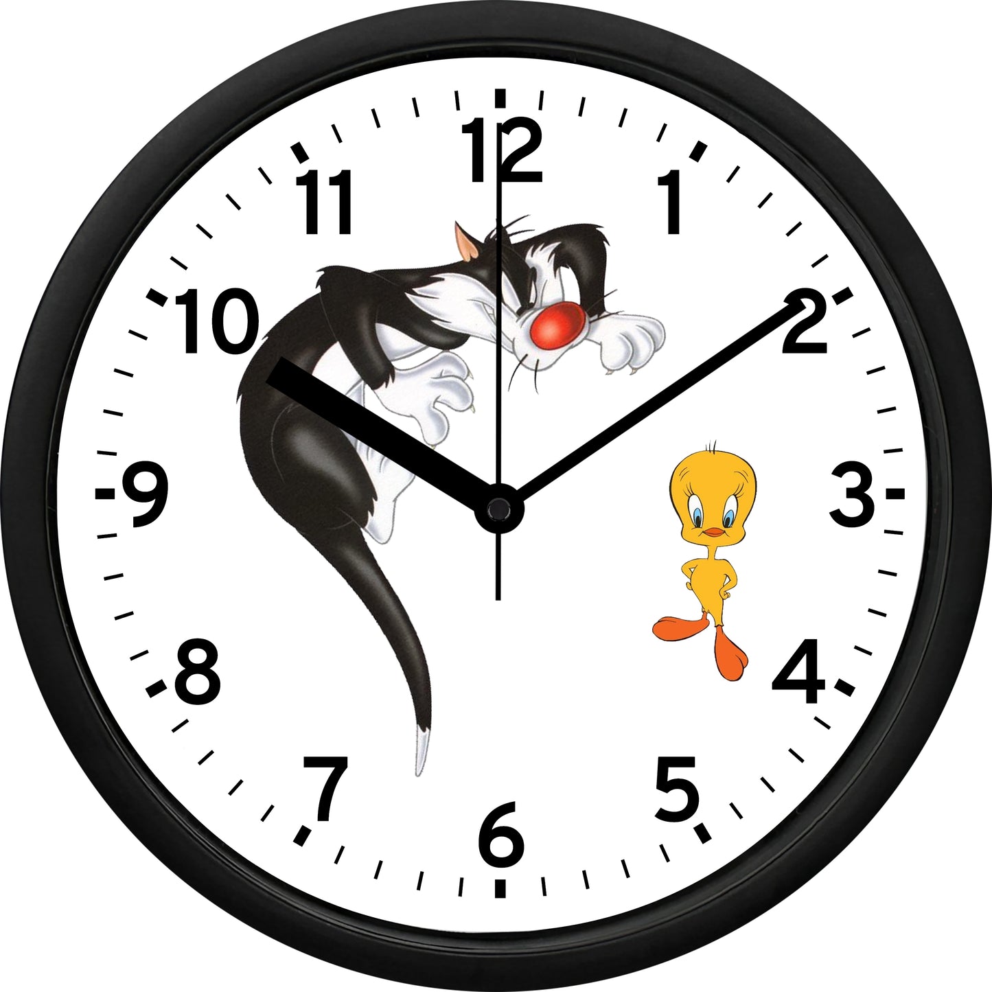 Looney Tunes "Sylvester & Tweety" Wall Clock Heartland Diecast