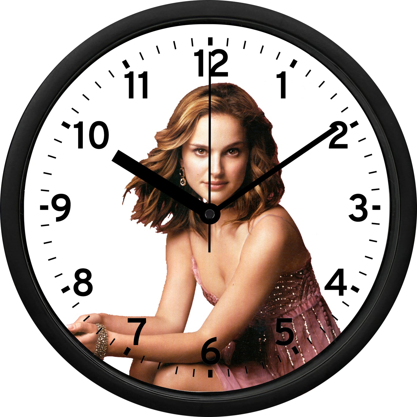 Natalie Portman Wall Clock