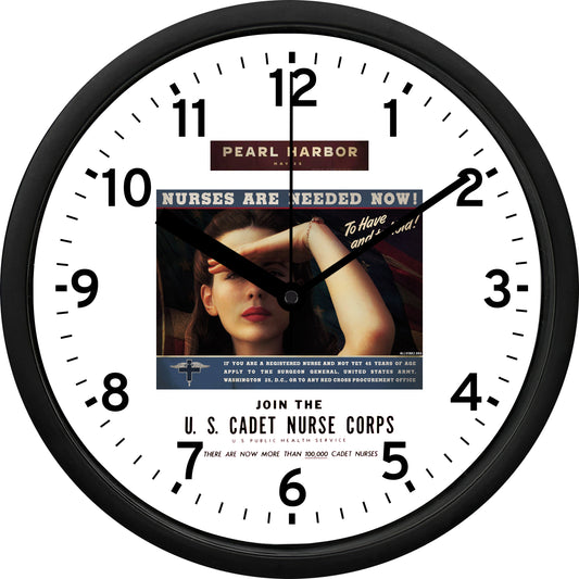 Kate Beckinsale "Pearl Harbor" Wall Clock