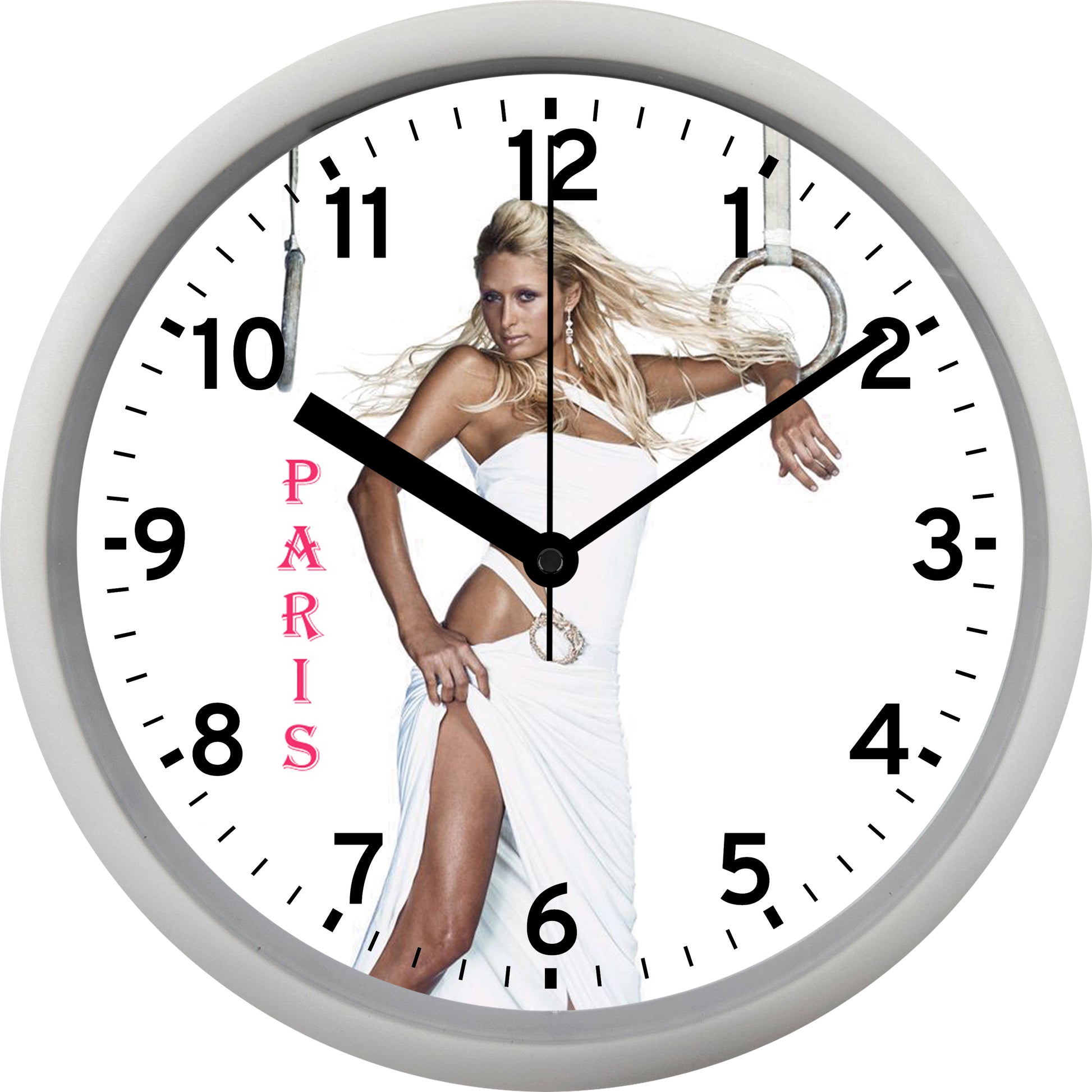 Paris Hilton Wall Clock