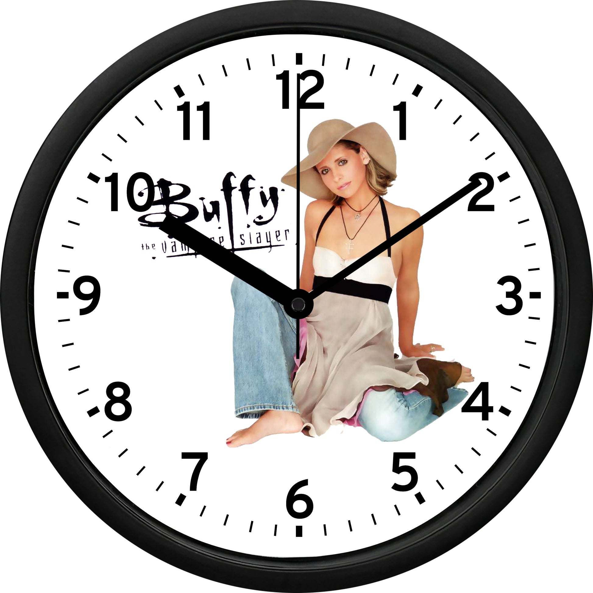 Sarah Michelle Gellar "Buffy the Vampire Slayer" Wall Clock