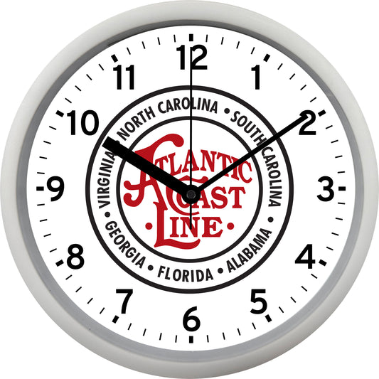 Atlantic Coast Line Railroad Wall Clock