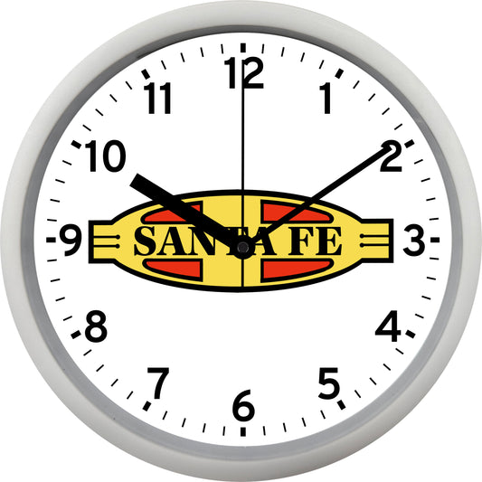 Atchison, Topeka and Santa Fe Railway Wall Clock