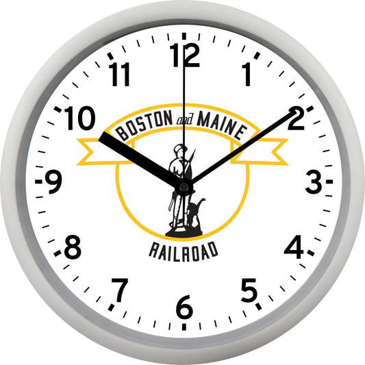 Boston & Maine Railroad Wall Clock