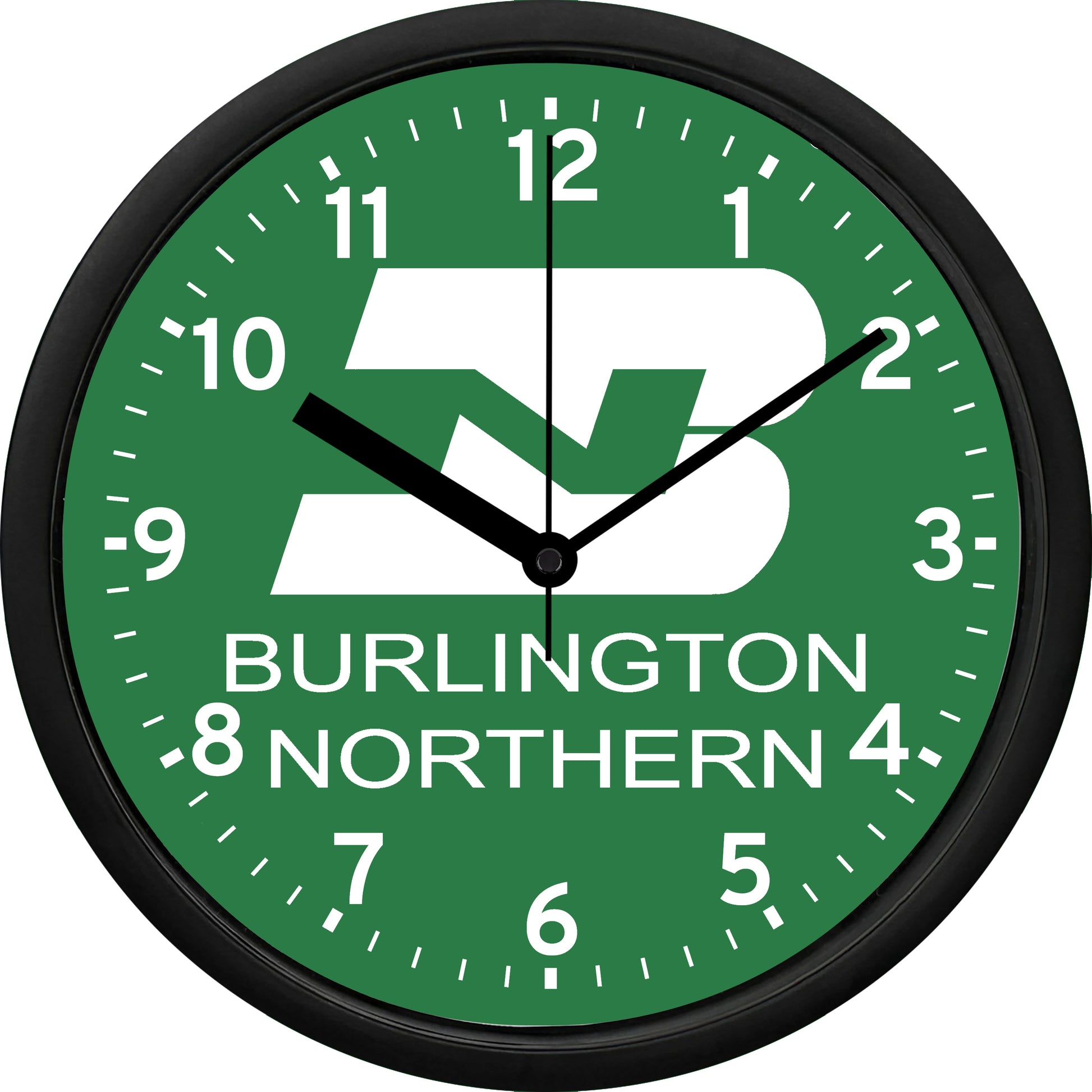 Burlington Northern Railroad Wall Clock