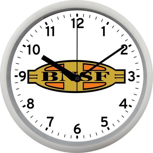 Burlington Northern Santa Fe Railway "BNSF" Wall Clock