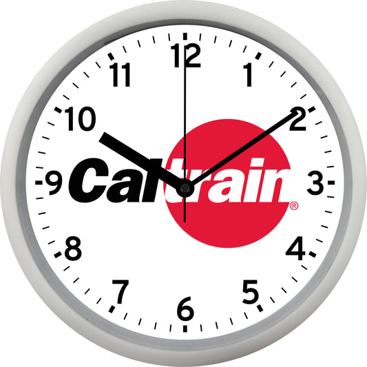 Caltrain Commuter Railroad Wall Clock