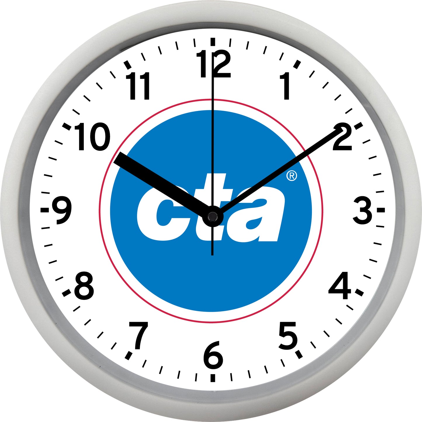 Chicago Transit Authority "CTA" Bus & Rail Wall Clock