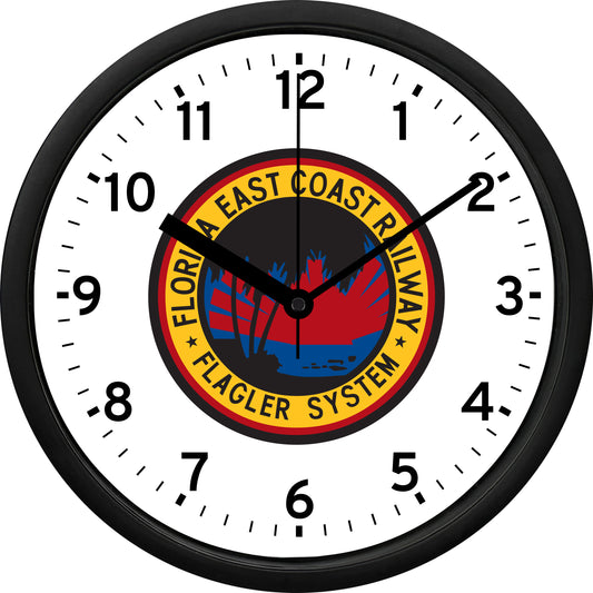 Florida East Coast Railway Wall Clock