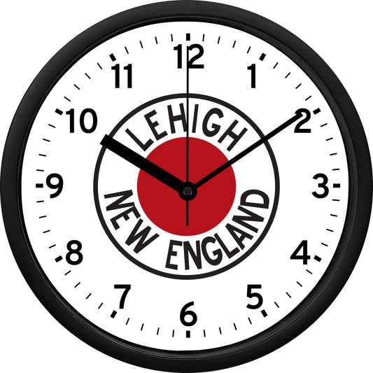 Lehigh & New England Railroad Wall Clock