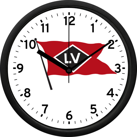 Lehigh Valley Railroad Wall Clock