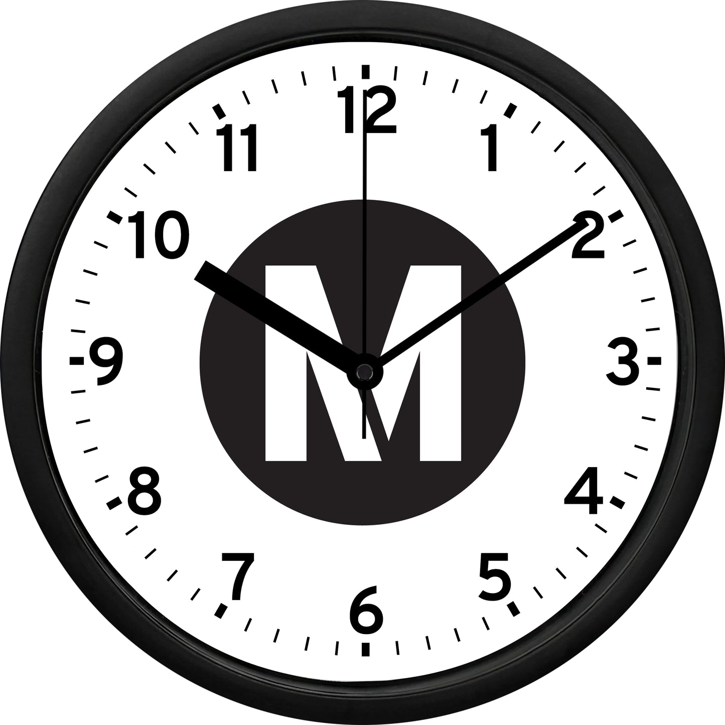 Los Angeles County Metropolitan Transportation Authority "Metro" Bus & Rail Wall Clock