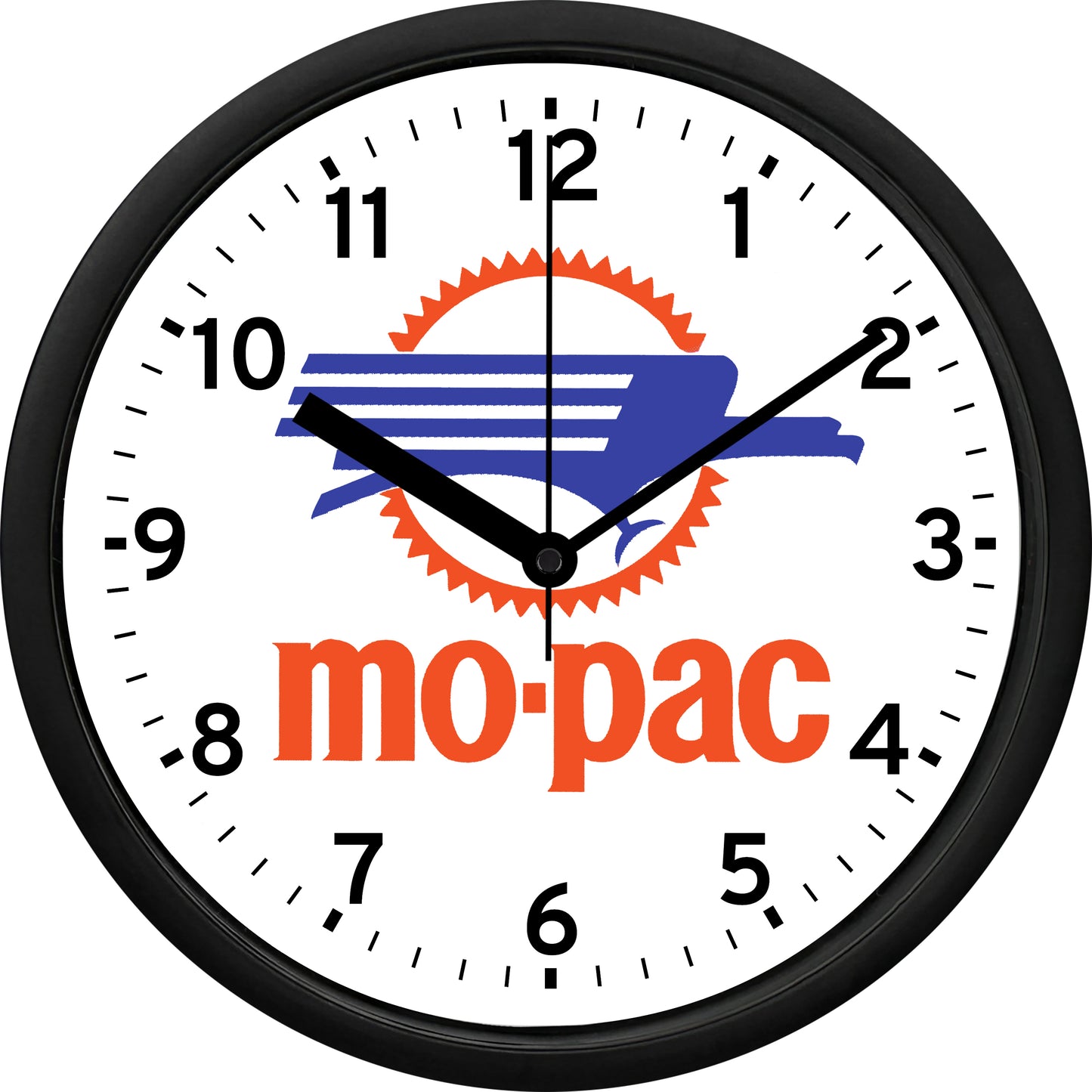 Missouri Pacific "mo-pac" Railroad Wall Clock