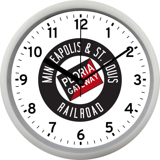 Minneapolis & St. Louis Railroad Wall Clock