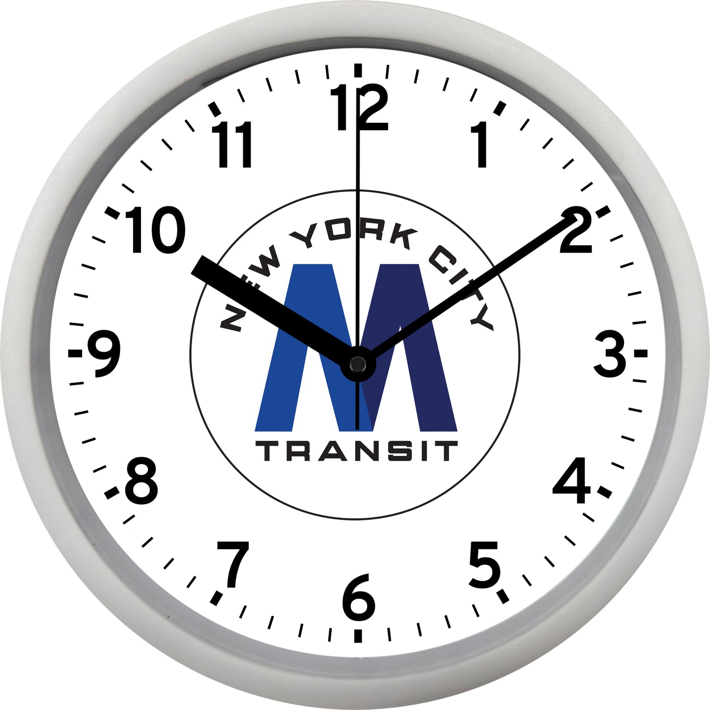 Metropolitan Transit Authority "MTA" Bus & Rail Wall Clock