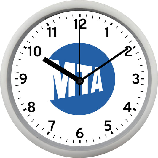 Metropolitan Transit Authority "MTA" Bus & Rail Wall Clock