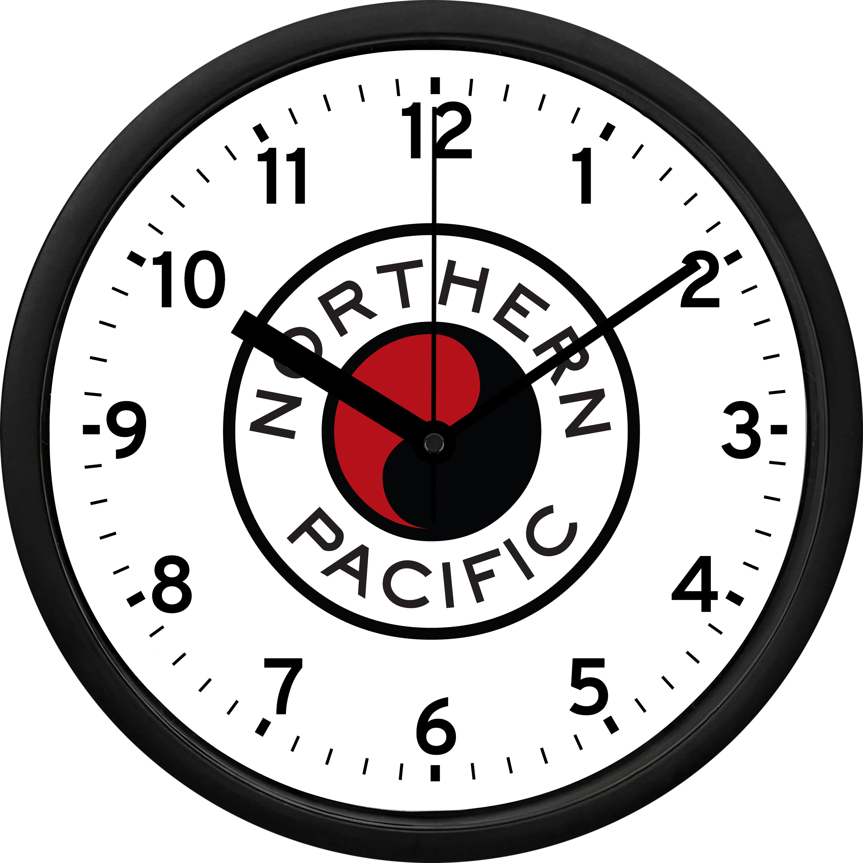 Pacific Rim Countdown Clock Northern Pacific Railroad Wall Clock – Heartland Diecast & Promotions, LLC