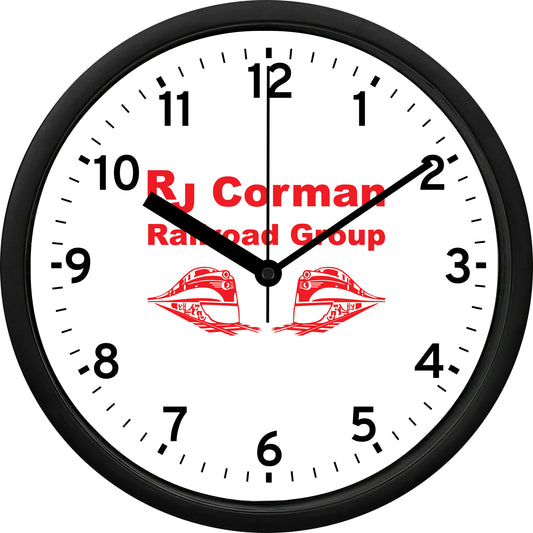 RJ Corman Railroad Group Wall Clock