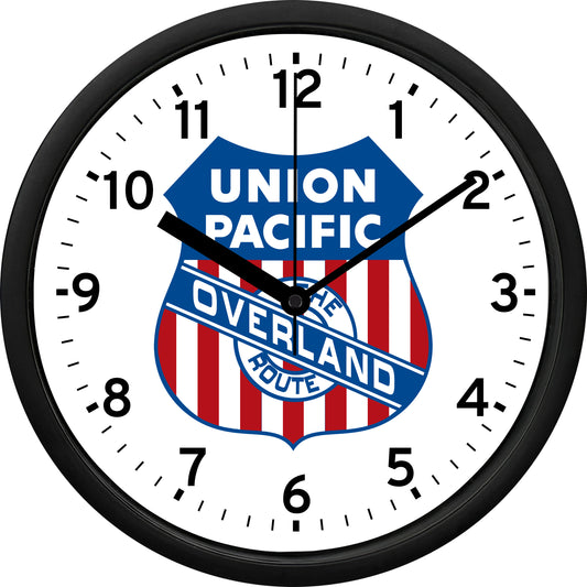 Union Pacific Railroad "The Overland Route" Wall Clock