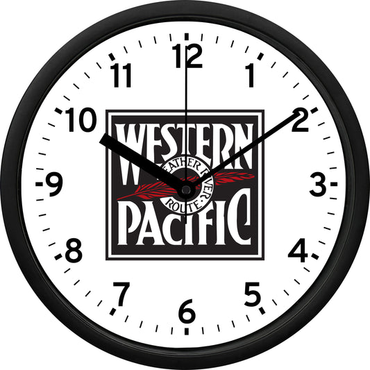 Western Pacific Railroad Wall Clock