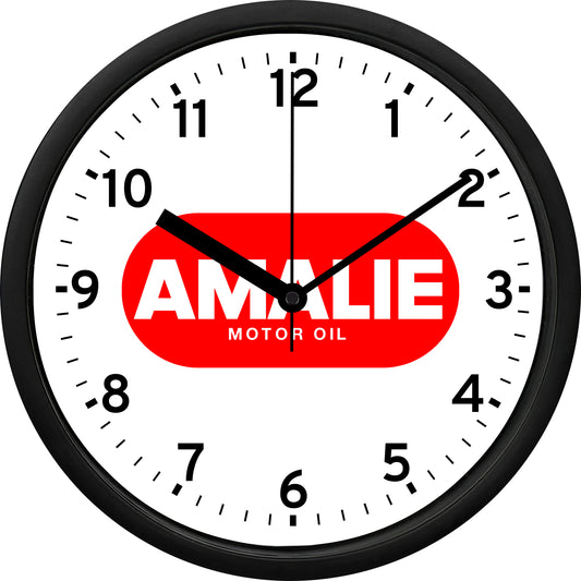 Amalie Motor Oil Wall Clock