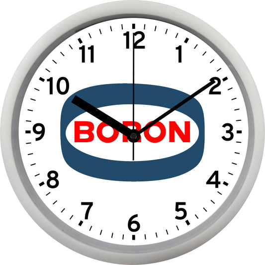 Boron Wall Clock
