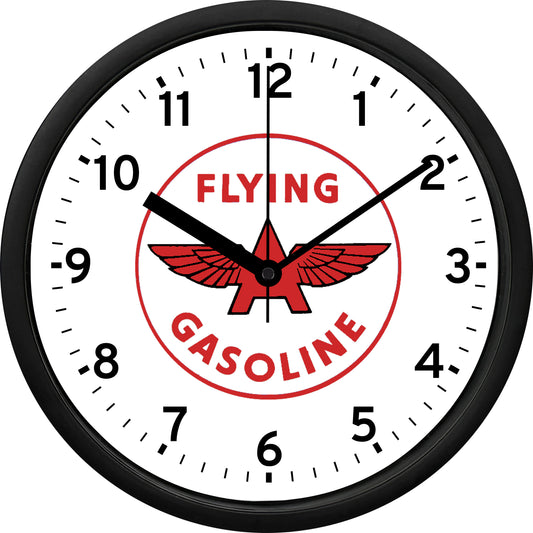 Flying A Gasoline Wall Clock